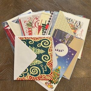 Set of 24 Christmas/holiday cards